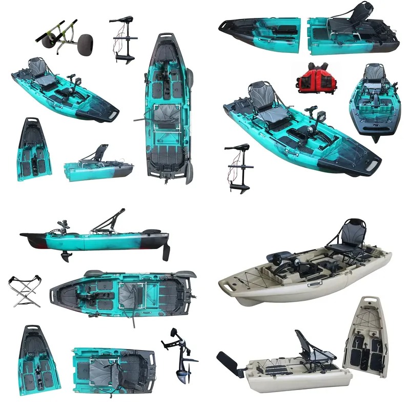Fishing Kayak Sit On Top - 인기 있는 1인용 HDPE/PE 시트온탑 모터식