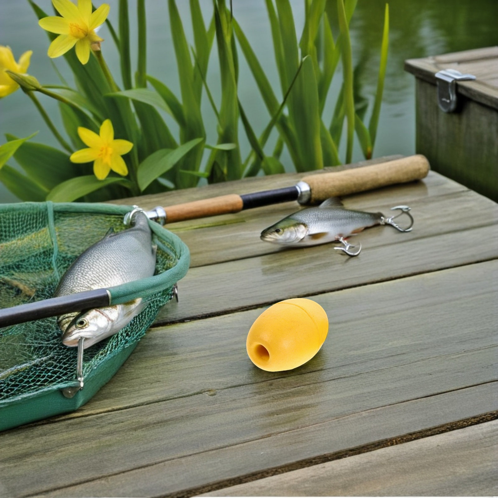Fishing Kayak Anchor - 8개 PVC 카약 부표 보트 계류