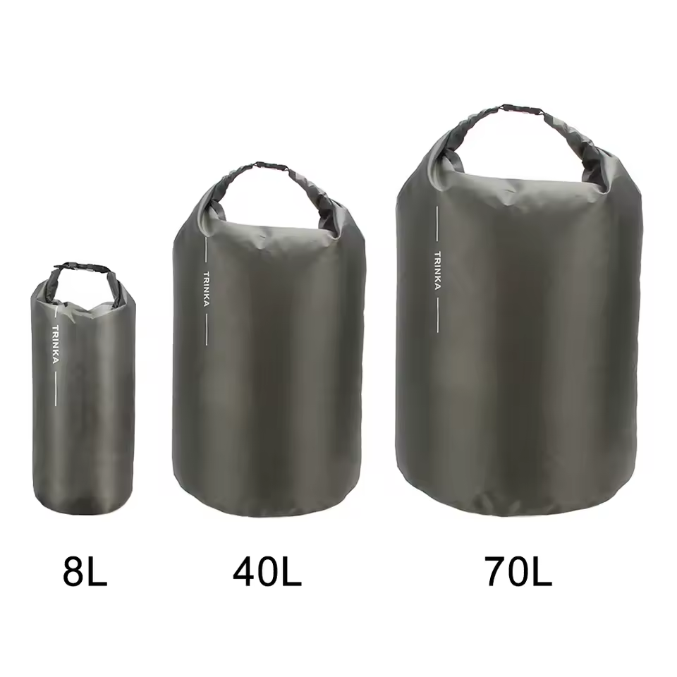 Fishing Kayak Storage Bag - 8L 40L 70L 롤탑 방수 드라이