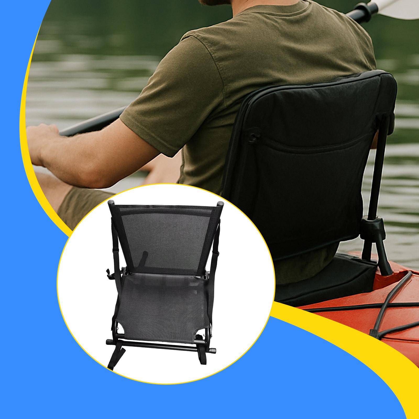 Fishing Kayak Seat - 등받이가 있는 카약 시트, 접이식, 앉아서