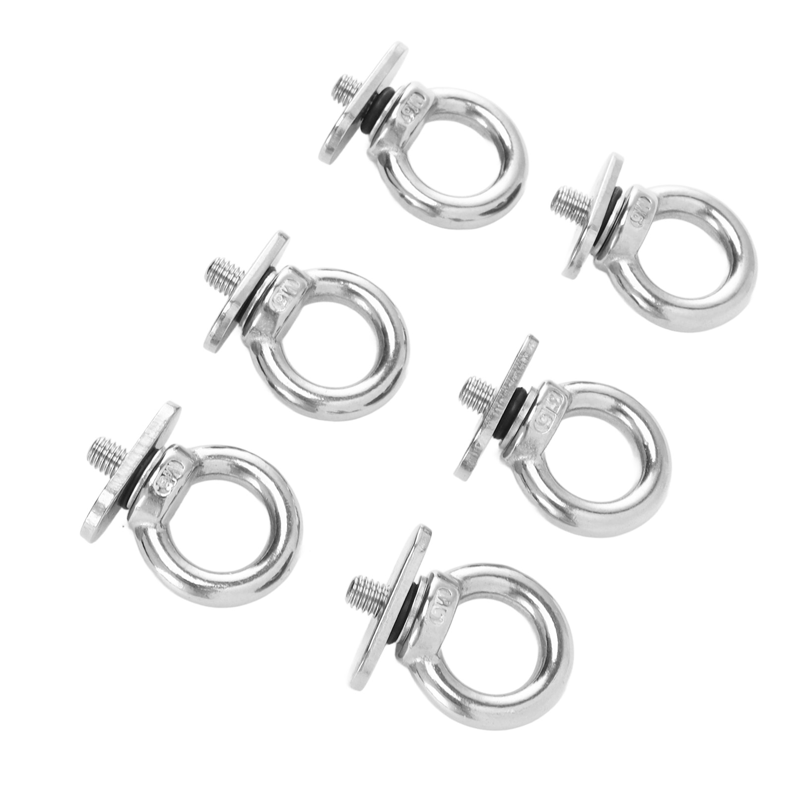 트랙 마운트 아이렛 6개 스테인리스 스틸 아이 볼트 요 - Fishing Kayak Anchor 리뷰 및 가격