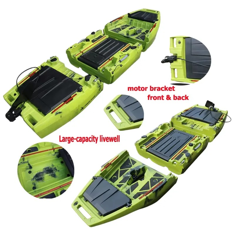 10피트 핀 프로펠러 페달 드라이브 카약 모듈식 싱글  - Fishing Kayak Seat 리뷰 및 가격